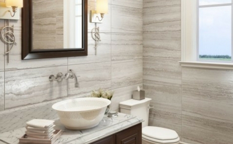 Interceramic tile