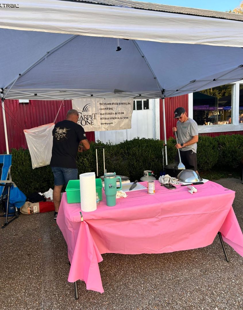 The Floor Store chili booth