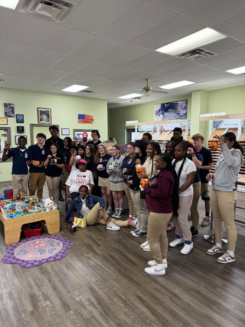 Walker High School Denham Spring business tour