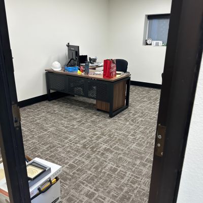 carpet in a Denham Springs LA office