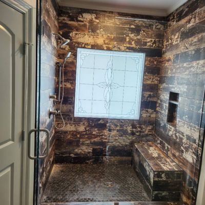 custom tile bath installation in Denham Springs LA