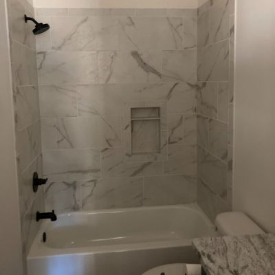 tile shower and tub installation in denham springs la