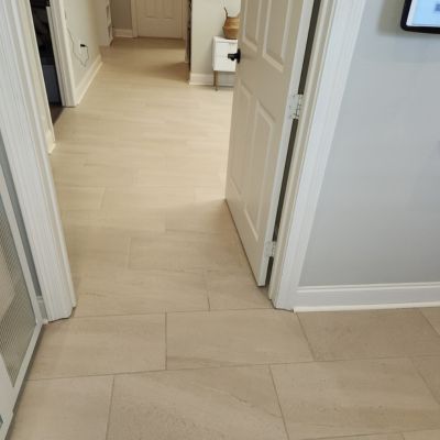 custom tile flooring installation in Denham Springs LA